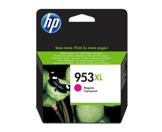 HP №953XL (картридж повышенной емкости, пурпурный) Magenta (F6U17AE)