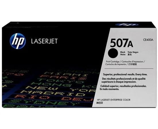 Картридж HP 507A (тонер-картридж черный) Black (CE400A)