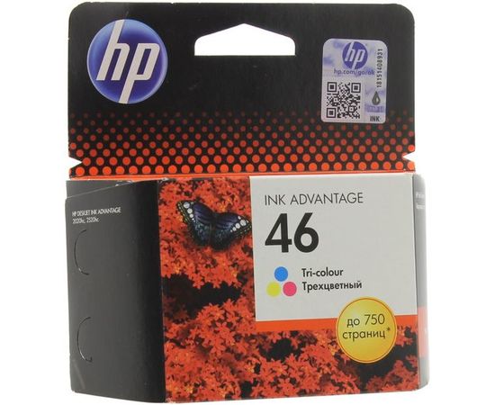 Картридж HP №46, цветной (CZ638AE)