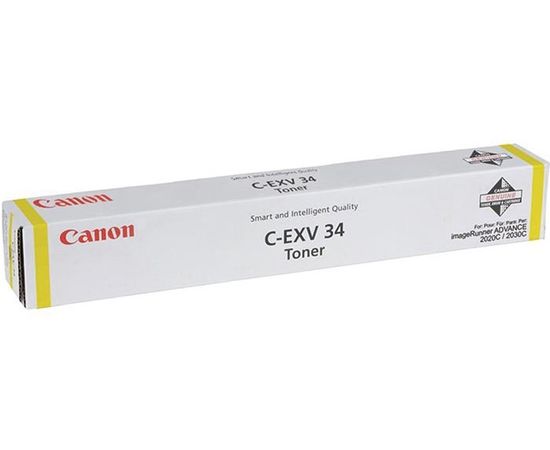 Картридж Canon C-EXV34Y (тонер-картридж желтый) Yellow (3785B002)