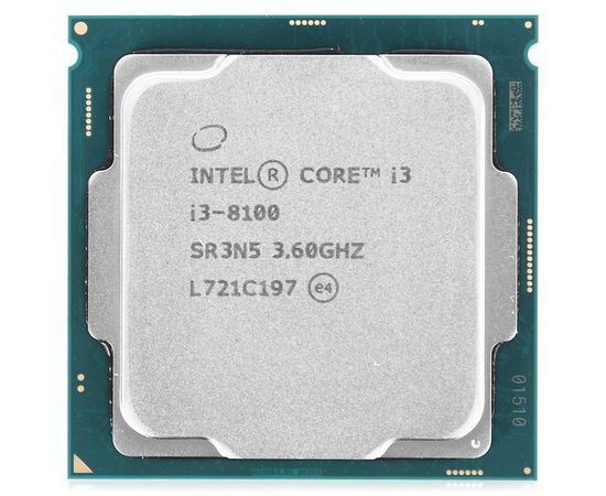 Процессор Intel Core i3-8100 Tray (CM8068403377308)