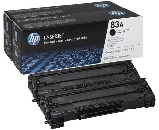 Картридж HP 83A M127fn/M127fw Black 2-pack (CF283AF)