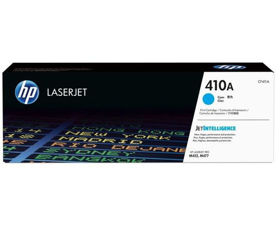 Картридж HP 410A (тонер-картридж голубой) Cyan (CF411A)