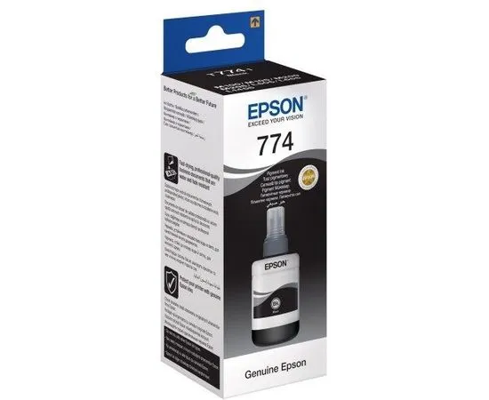 Чернила пигментные Epson T7741 (черные, Black) 140мл (C13T77414A)
