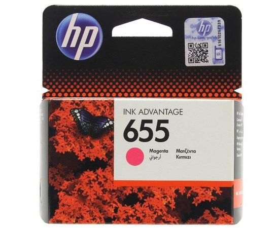 Картридж HP №655, Magenta (CZ111AE)