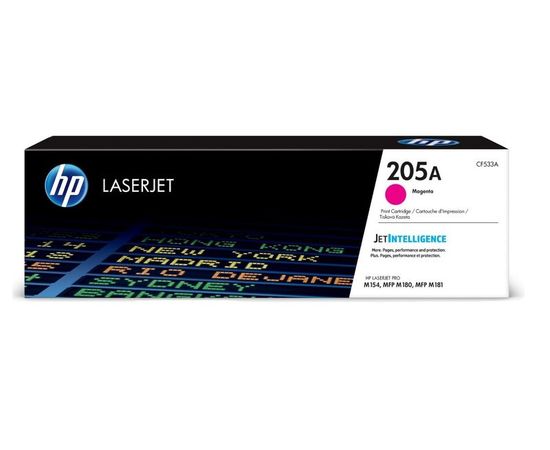 Картридж HP 205A (тонер-картридж пурпурный) Magenta (CF533A)