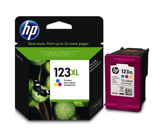 Картридж HP №123XL (цветной повышенной емкости) Color (F6V18AE)