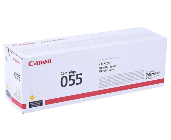 Картридж Canon 055 Y Yellow (3013C002)