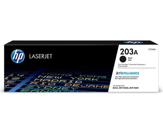 Картридж HP 203A (тонер-картридж черный) Black (CF540A)