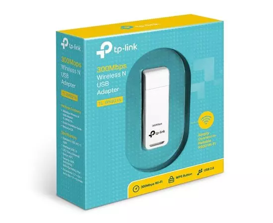 Сетевая карта WiFi (USB) TP-Link TL-WN821N, фото 3
