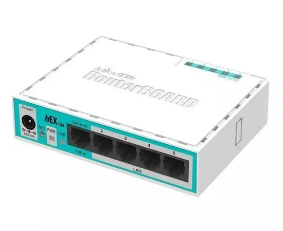 Роутер Mikrotik hEX lite (RB750R2)