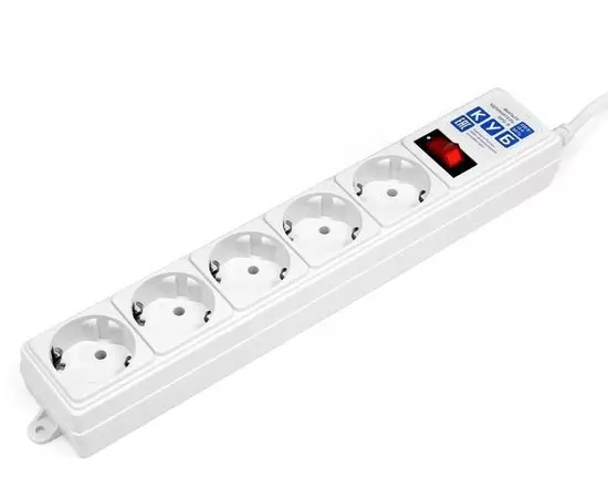 Сетевой фильтр 3 м. (Power Cube, 5 розеток) белый (SPG-B-10-WHITE)