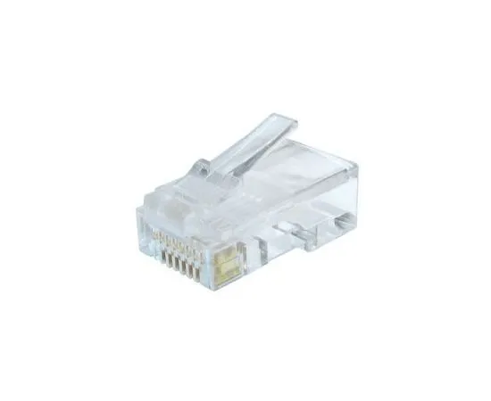 Коннектор RJ-45 (8P8C) UTP кат.6 , (50 микродюймов) (Cablexpert) (LC-8P8C-002)