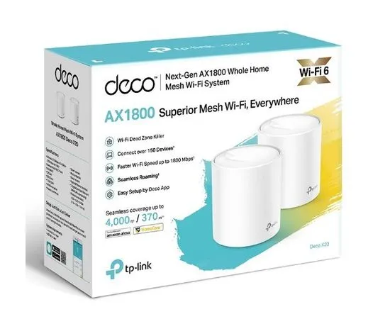 Mesh-система TP-Link Deco X20(2-pack), фото 2
