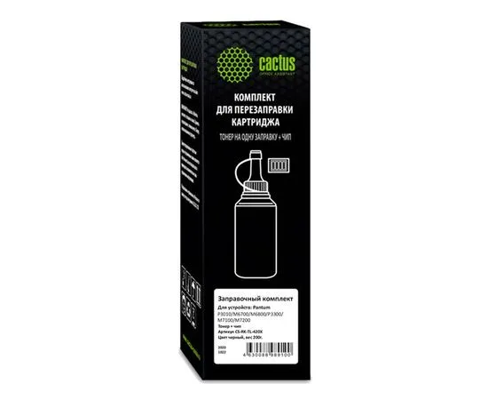 Тонер + чип Pantum TL-420X, Black (Cactus) (CS-RK-TL-420X)