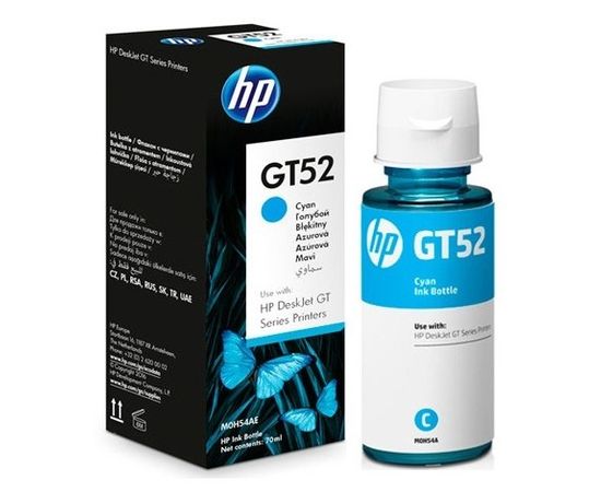 Картридж HP GT52 (чернила голубые) Cyan (M0H54AE)