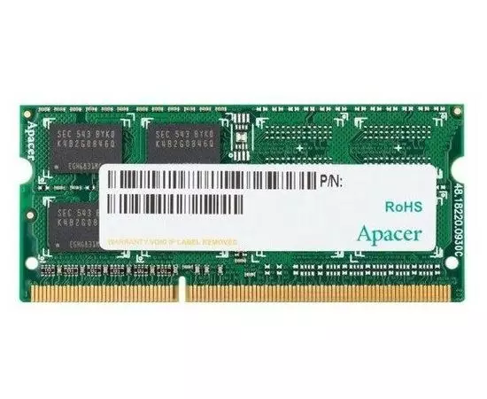 Оперативная память для ноутбука 4Gb DDR3-1600MHz (Apacer) (DS.04G2K.KAM)
