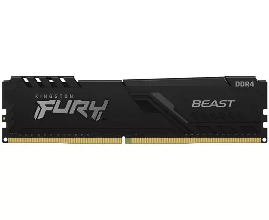 Оперативная память Kingston 8Gb DDR4-3200MHz Fury Beast Black (KF432C16BB/8)
