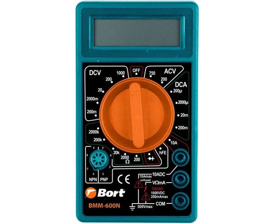 Мультиметр цифровой Bort BMM-600N (91271167)