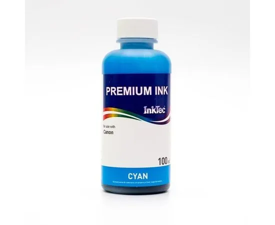 Черлила Canon GI-490/790/890/990С (голубые) Cyan 100 мл (InkTec) (1501609452)