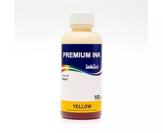 Чернила Canon GI-490/790/890/990Y (желтые) Yellow 100 мл (InkTec) (1501609456)