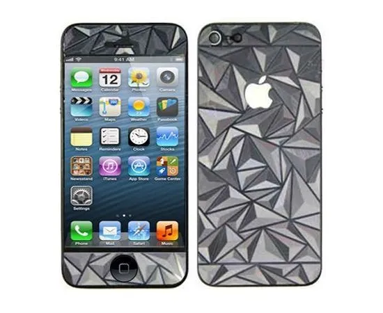 Защитная пленка для iPhone 4/4S 3D Triangle (двухсторонняя, Sertec)