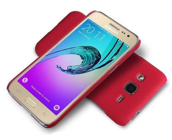Чехол для Samsung I8552 NILLKIN Super Frosted Shield (Red), фото 5