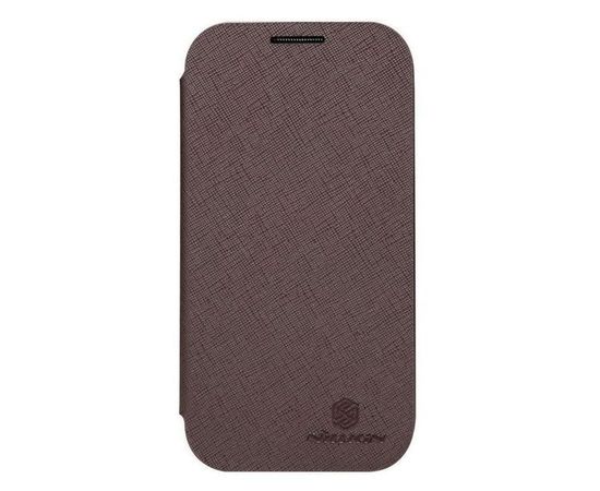 Чехол для Samsung I9082 NILLKIN Crossed Style Leather Case (Brown), фото 2