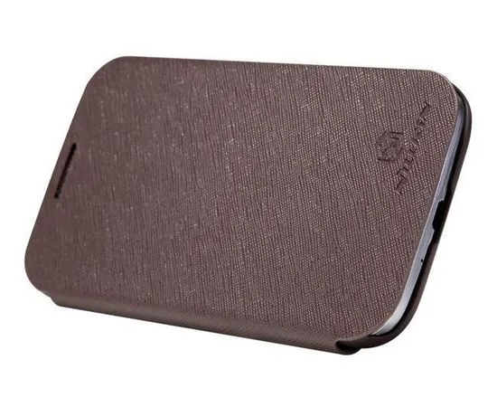 Чехол для Samsung I9500 NILLKIN Crossed Style Leather Case (Brown), фото 2