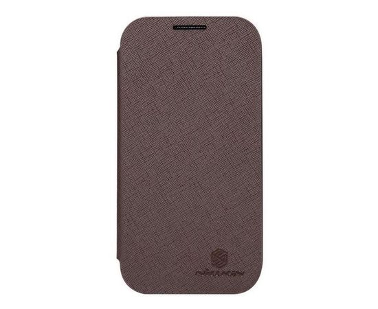 Чехол для Samsung I9500 NILLKIN Crossed Style Leather Case (Brown)