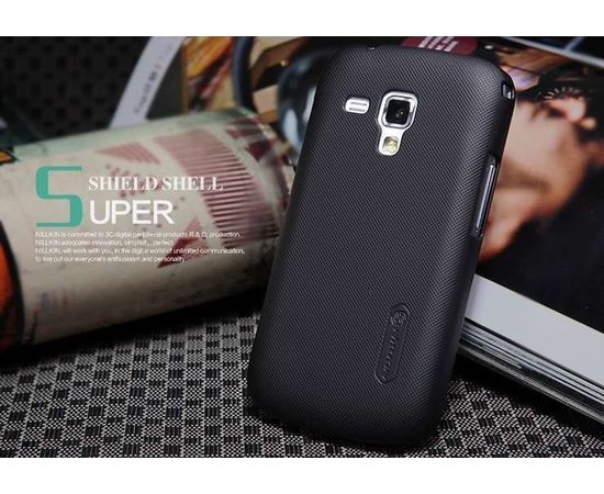 Чехол для Samsung S7562 NILLKIN Super Frosted Shield (Black), фото 3