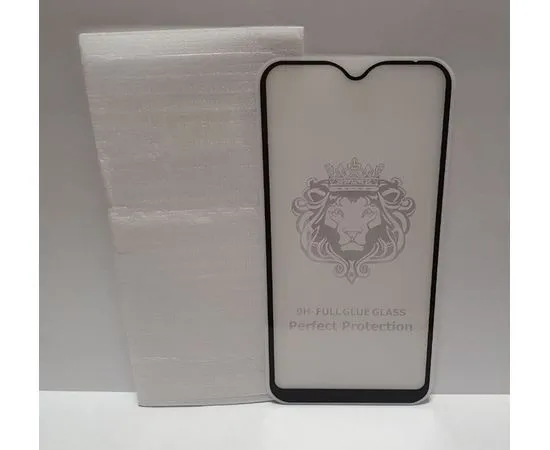 Защитное стекло для Samsung Galaxy A01 (Full Glue, черное)