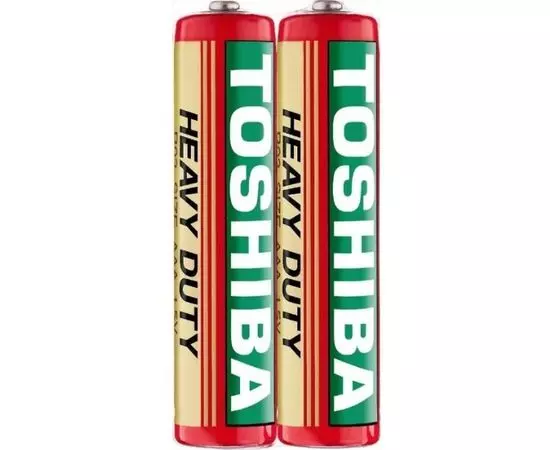 Батарейка (размер AAA, R03) Toshiba - упаковка 2шт, цена за 2шт, эконом.упаковка (TH R03/2SH)