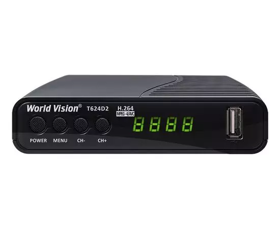 Цифровой приемник ТВ World Vision T624D2