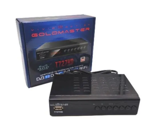 Цифровой приемник ТВ GoldMaster T727