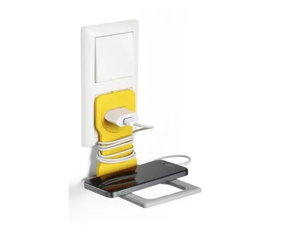 Подставка для мобильного телефона Durable 7735-04 Varicolor, желтый/серый