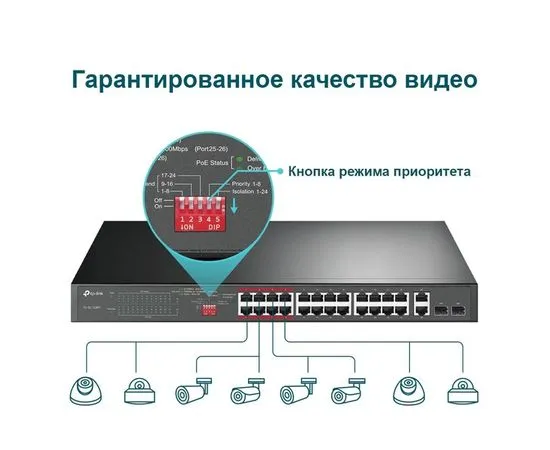 Коммутатор TP-Link TL-SL1226P, фото 2
