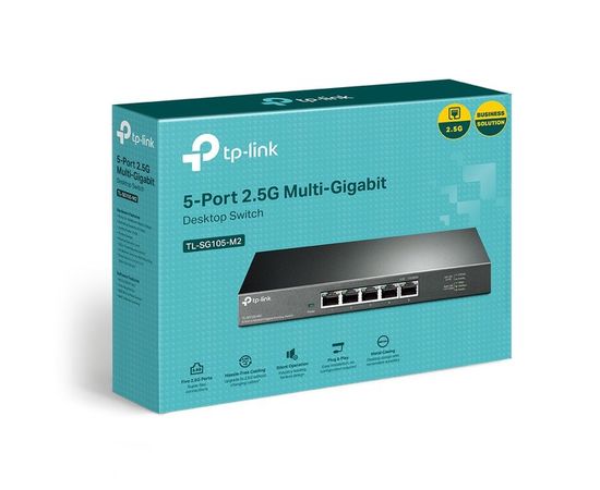 Коммутатор TP-Link TL-SG105-M2, фото 4