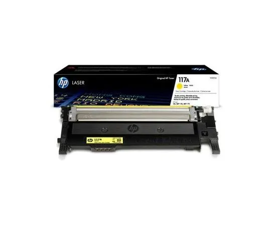 Картридж HP 117A (тонер-картридж желтый) Yellow (W2072A)