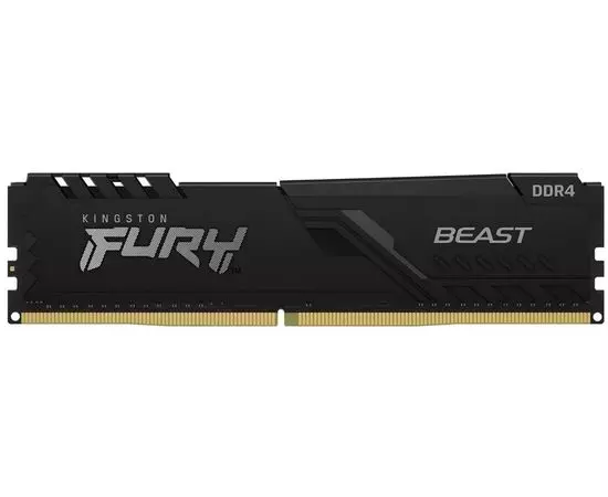 Оперативная память Kingston 4Gb DDR4-2666MHz Fury Beast Black (KF426C16BB/4)