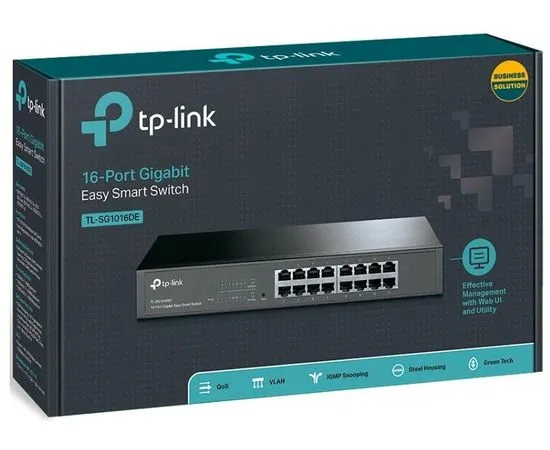 Коммутатор TP-Link TL-SG1016DE, фото 3