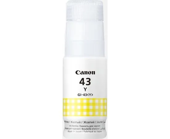 чернила Canon GI-43 Y (желтые) Yellow (4689C001)