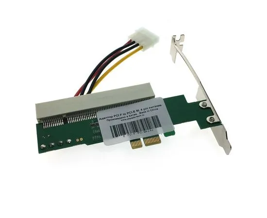 Плата расширения PCI-E x1 -> PCI (Espada, EPCIF-PCIM4PAD) (37794), фото 2