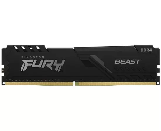 Оперативная память Kingston 16Gb DDR4-3200MHz Fury Beast Black (KF432C16BB1/16)