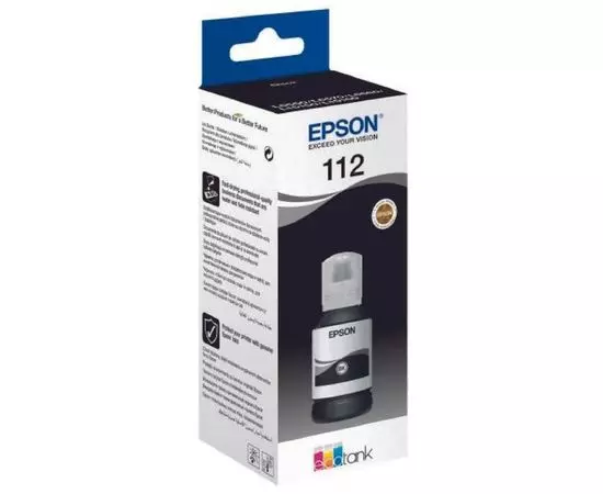 Чернила Epson 112 (черные) Black, 127мл (C13T06C14A)