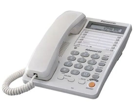 Телефон Panasonic KX-TS2365RUW White