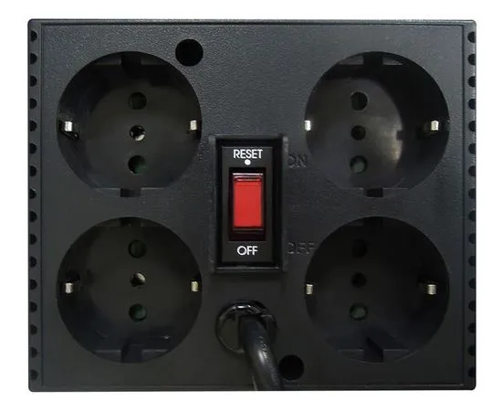 Стабилизатор Powercom TCA-3000 1500W Black, фото 3