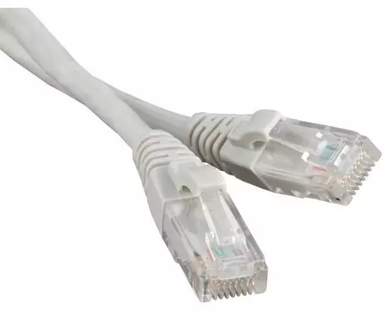 Патч-корд 10м. UTP 5e (Cablexpert) серый, медь (PP10-10M)