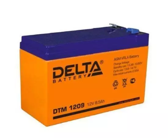 Батарея для ИБП, 12V, 9Ah (Delta) (DTM 1209)