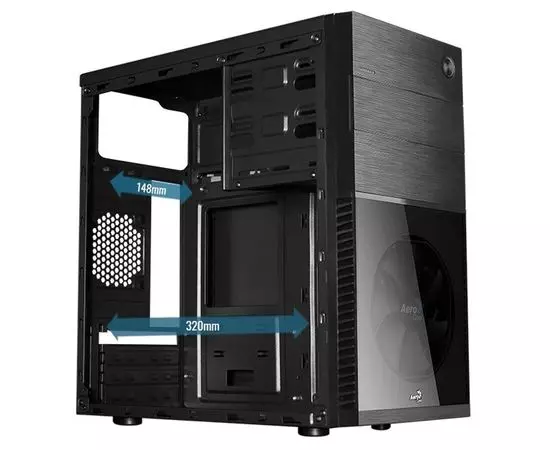 Корпус AeroCool Cs-105 Blue, без БП, фото 2